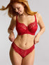 Panache Allure Brazilian – Spitzen-Slip Red