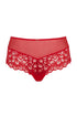 Panache Allure Deep Brief – High-Waist-Spitzen-Slip Red