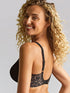 Cherie – Low Front Plunge BH (Spitze und Leopard)