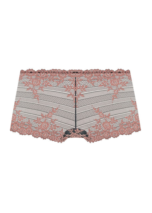 Wacoal Embrace Lace Shorts Dark Slate/cloud Pink