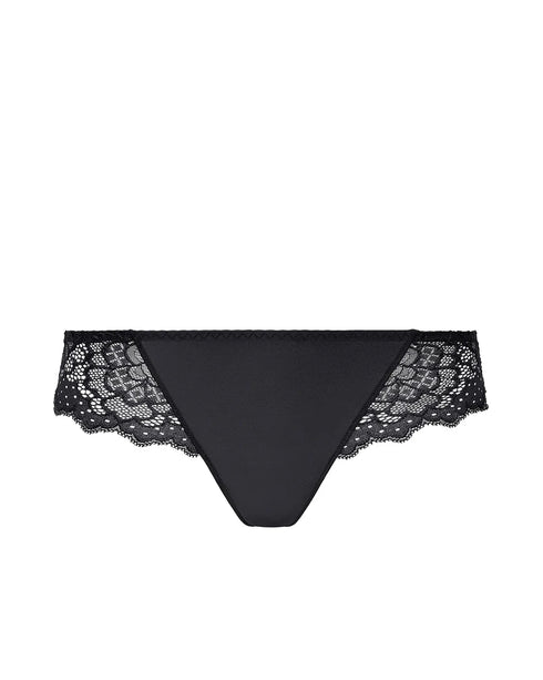 Slip Schwarz CARESSE SIMONE PÉRÈLE