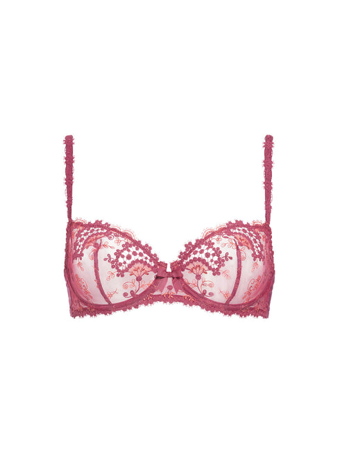 Simone Perele Wish Halbschalen-Bügel-BH Sandal pink