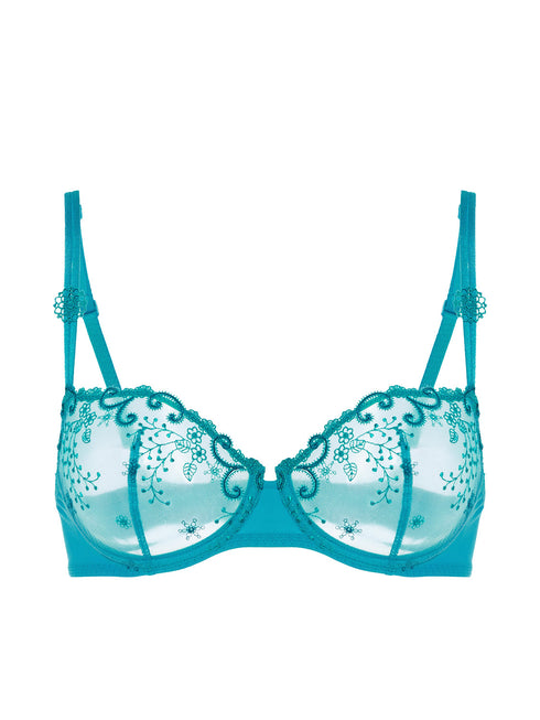 Halbschale Bügel-BH Atollblau DELICE SIMONE PÉRÈLE