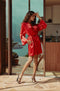 Marjolaine Déshabillé "Tracy" Red