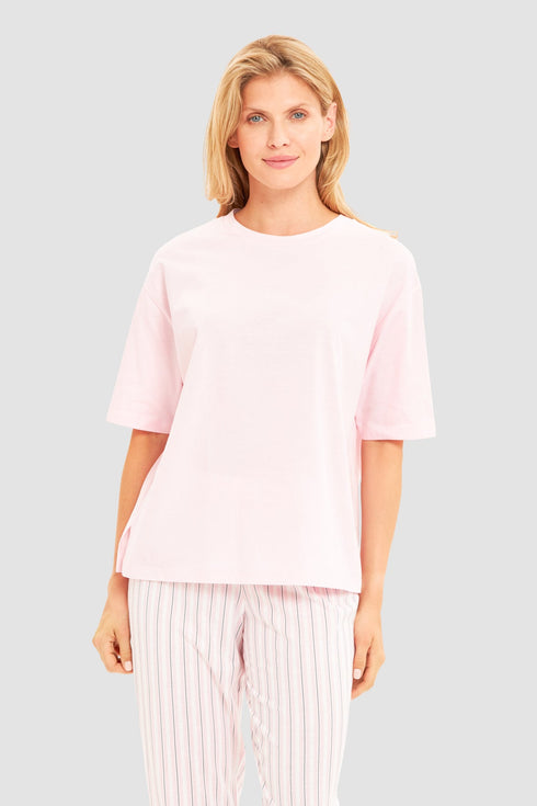 Rösch Halbarm-Shirt „Plane Color“ mit Rundhalsausschnitt