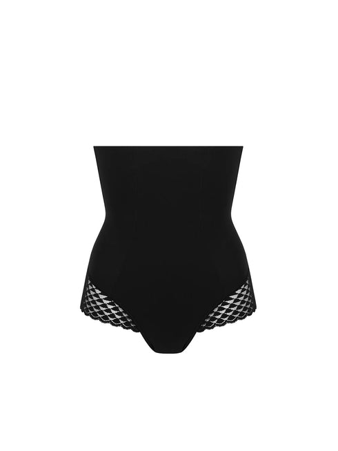 Shaping-Taillenslip mit hohem Bund Schwarz SUBTILE SIMONE PÉRÈLE