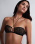 AUBADE Bustier ILLUSION FAUVE Black