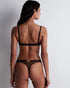AUBADE Bustier ILLUSION FAUVE Black
