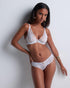 AUBADE Rioslip ILLUSION FAUVE White