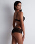 AUBADE Shorty ILLUSION FAUVE Black