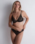 AUBADE Bügel-Triangel BH ILLUSION FAUVE Black