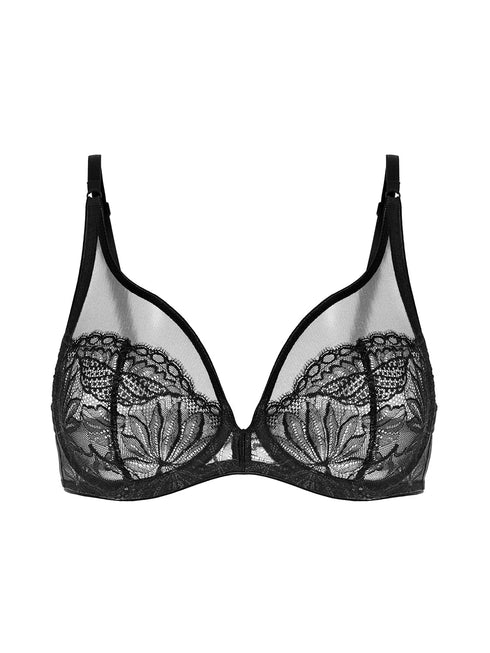 Plunge BH Schwarz EXOTICA SIMONE PÉRÈLE