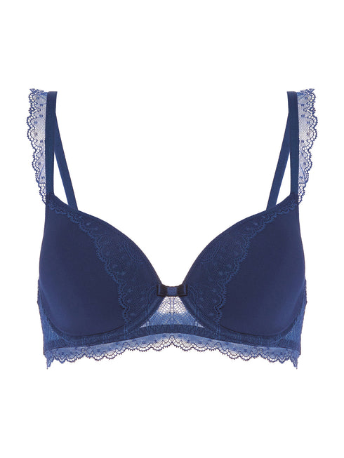 Simone Perele Canopee Deep Plunge Spacer Bra - Midnight