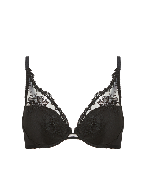Triangel Push-up BH Schwarz INTRIGUE SIMONE PÉRÈLE