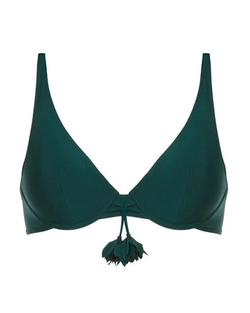 Push-up-Bikini-BH mit Schalen Khaki MIRACLE SIMONE PÉRÈLE