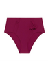 Bikini Slip mit hohem Bund Cranberry MIRACLE SIMONE PÉRÈLE