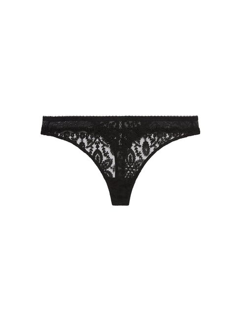 Simone Perele PRÉCIEUSE Tanga aus Stickerei, Guipure und Tüll