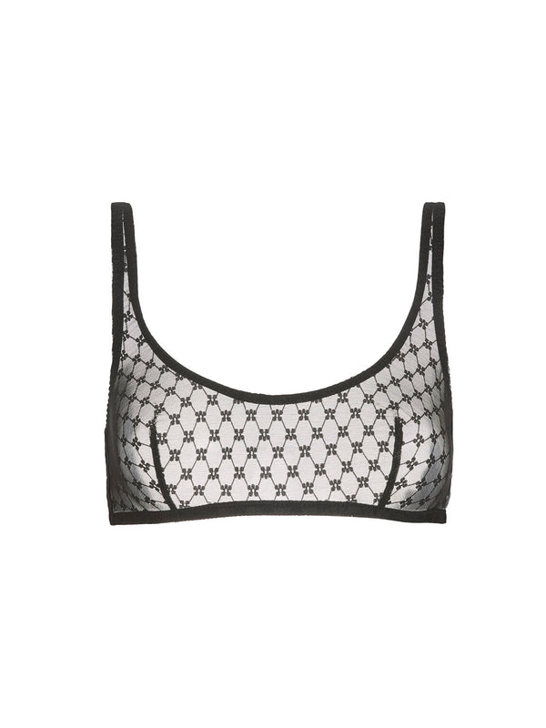 Simone perele Bügelloser Spitzen-BH SIMONE CARES Black