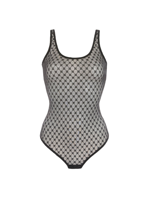 Simone Perele Plume Body Black