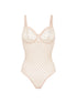 Simone Perele Bügel-Body „Plume“ Peau rosée