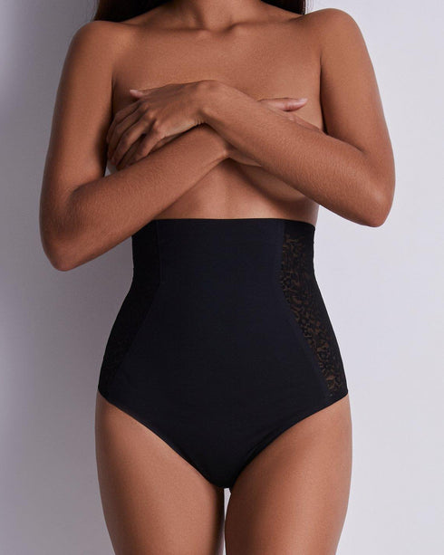 AUBADE Hoher Slip SCULPT BY AUBADE Black Pepper