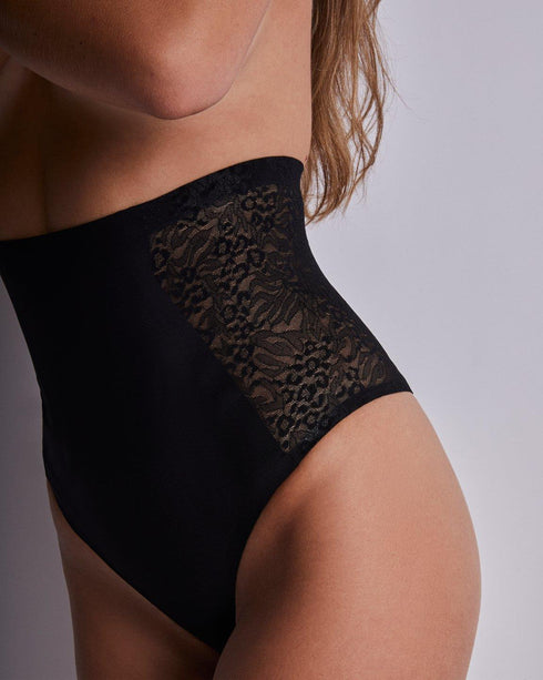 AUBADE Hoher Slip SCULPT BY AUBADE Black Pepper