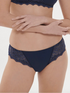 Slip Tintenblau CARESSE SIMONE PÉRÈLE