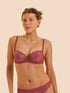 Simone Perele Wish Halbschalen-Bügel-BH Sandal pink