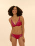 Simone Perele Der *Wish* Triangel-Push-up-BH Rainbow Red