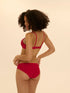Simone Perele Der *Wish* Triangel-Push-up-BH Rainbow Red