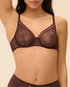 Extra Halt Bügel-BH Brun Foncé СOMETE SIMONE PÉRÈLE