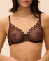 Extra Halt Bügel-BH Brun Foncé СOMETE SIMONE PÉRÈLE