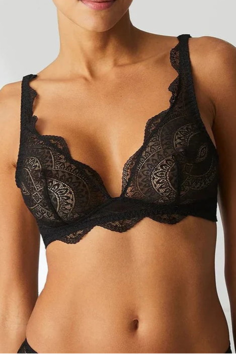 Triangel-BH Schwarz KARMA SIMONE PÉRÈLE