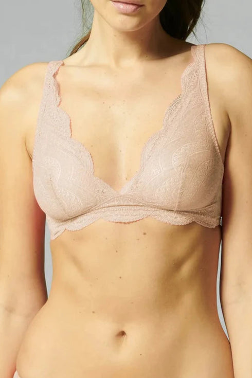 Triangel-BH Skin Rosé KARMA SIMONE PÉRÈLE