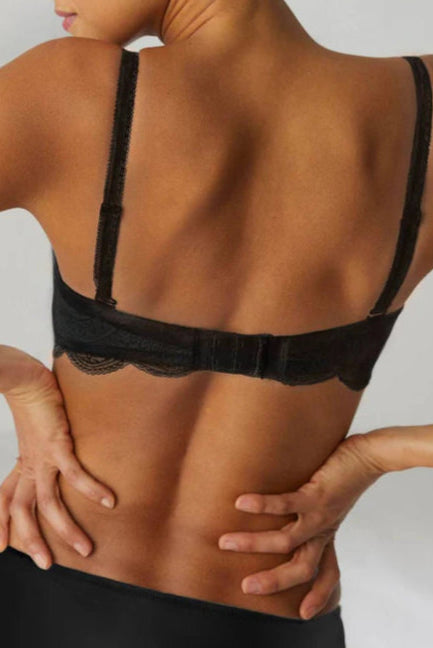Trägreloser-BH Schwarz KARMA SIMONE PÉRÈLE