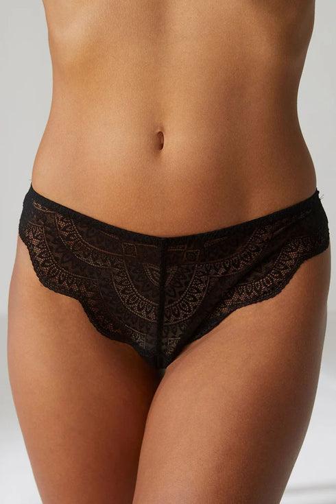 Tanga Schwarz KARMA SIMONE PÉRÈLE