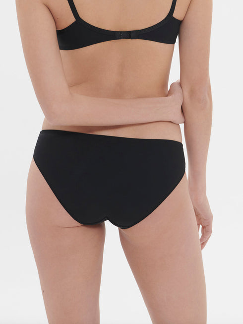 Slip Ebenholzschwarz DELICE SIMONE PÉRÈLE