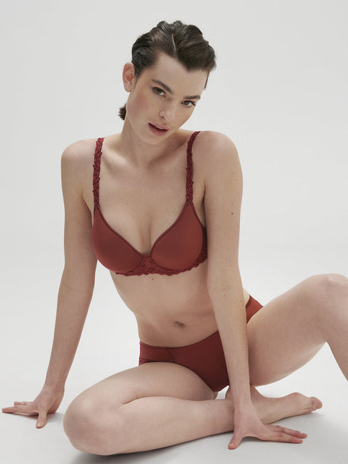 Spacer Underwire Plunge Bra Canyon Brown ANDORA SIMONE PÉRÈLE