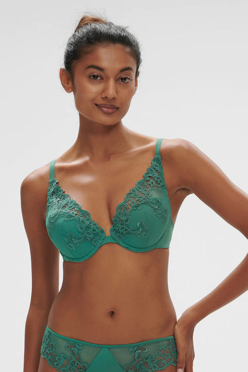 Triangel Push-up BH Gartengrün SAGA SIMONE PÉRÈLE