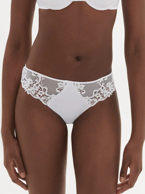 Slip Weiss SAGA SIMONE PÉRÈLE