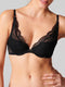Triangel Push-up BH Schwarz EXOTICA SIMONE PÉRÈLE