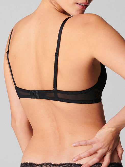 Triangel Push-up BH Schwarz EXOTICA SIMONE PÉRÈLE