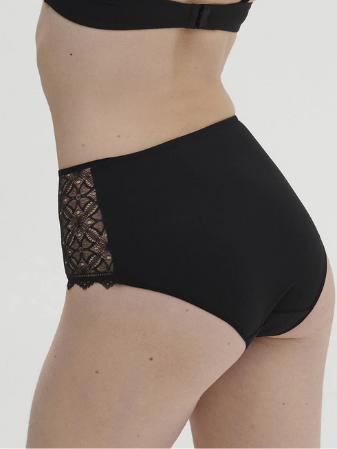 Taillenslip Schwarz ESCALE SIMONE PÉRÈLE