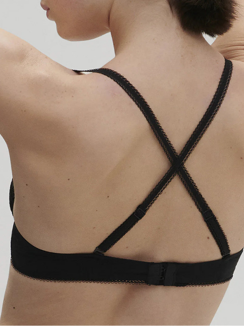 Push-up BH Schwarz AMAZONE SIMONE PÉRÈLE