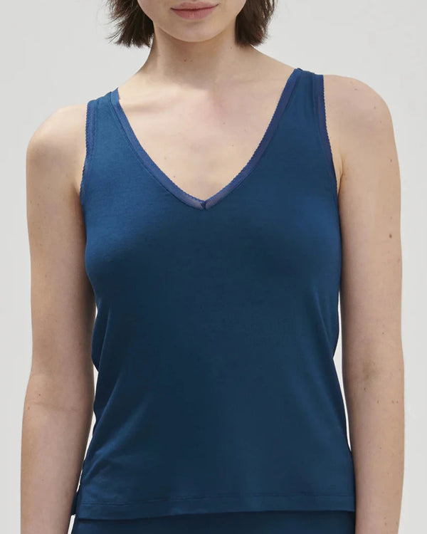 Top Bleu Poséidon AURORE SIMONE PÉRÈLE