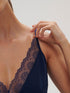Simone Perele Canopee Body aus Crêpe und Spitze