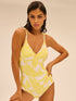 Simone Perele Non-wired Swimsuit Plumeria Print