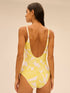 Simone Perele Non-wired Swimsuit Plumeria Print