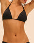 Triangel-Bikinioberteil ohne Bügel Schwarz SELECT SIMONE PÉRÈLE
