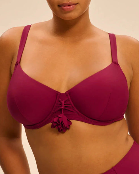 Bikini-BH mit Bügeln Cranberry MIRACLE SIMONE PÉRÈLE